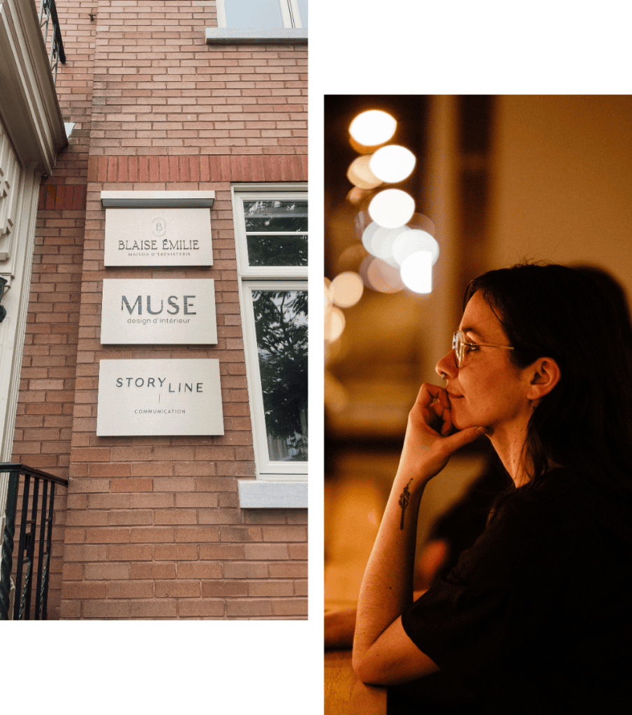 L'équipe de Storyline travaille dans un bureau inspirant